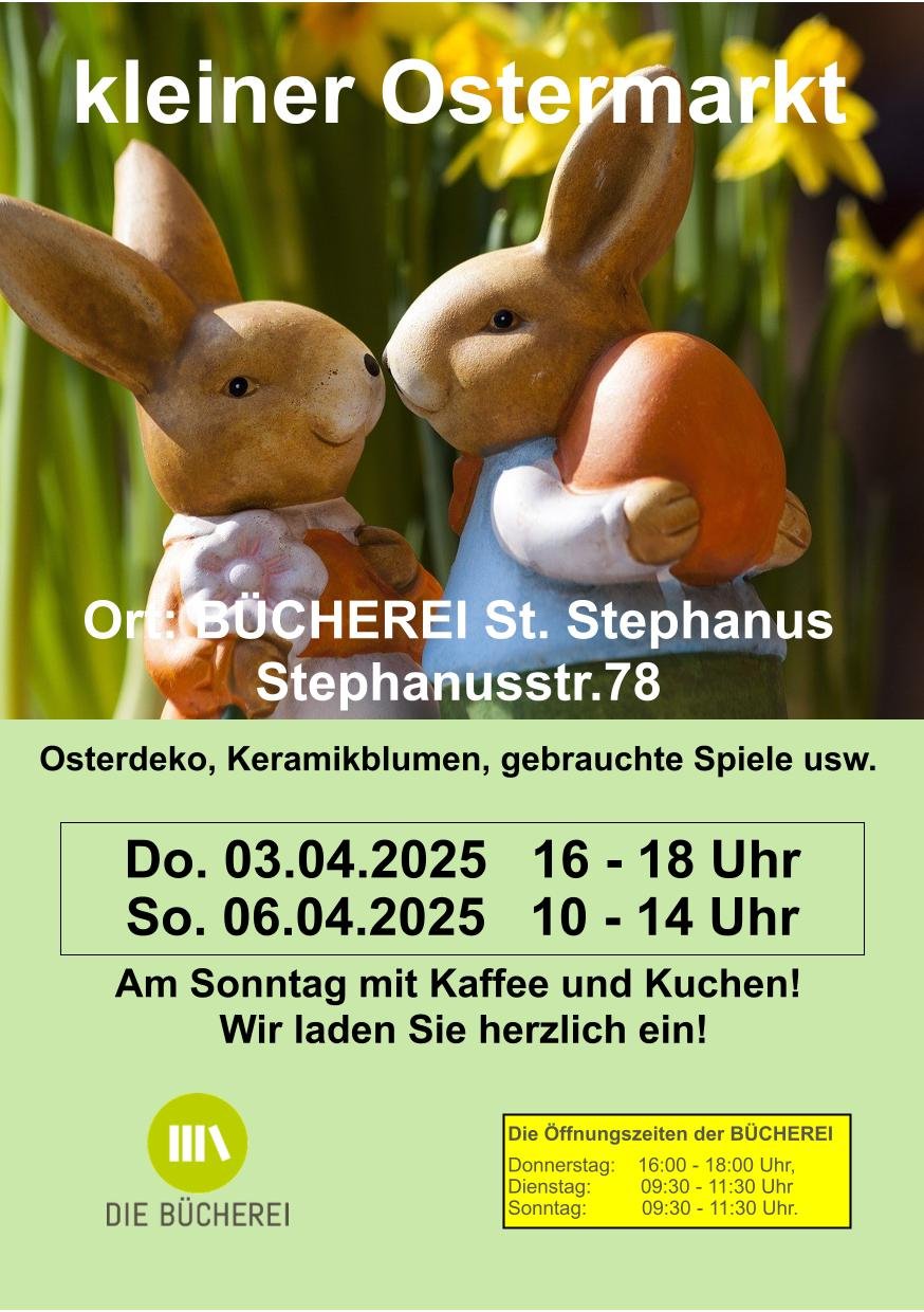 Ostermarkt_A5-1 (c) St. Stephanus WBK, Pixabay